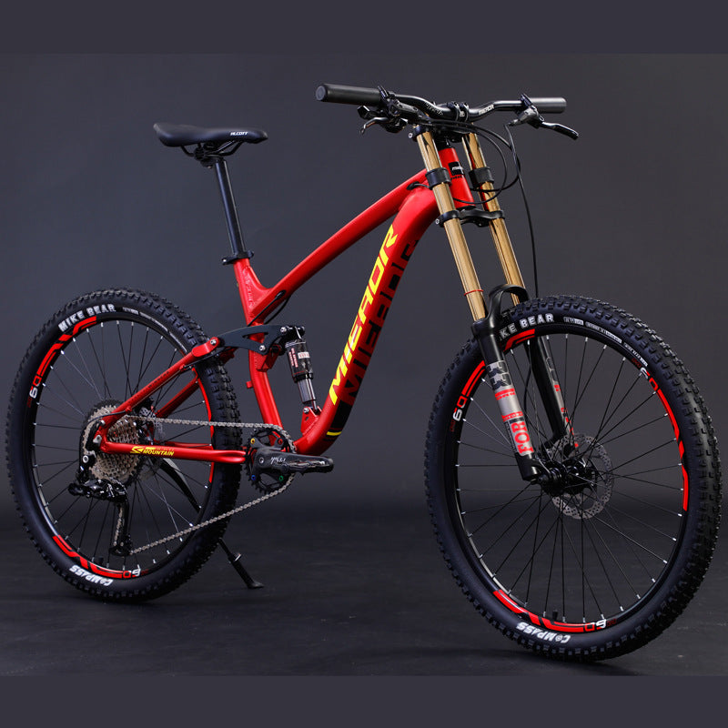 Aluminum Alloy Soft Tail Brake Damping Mountain Bike