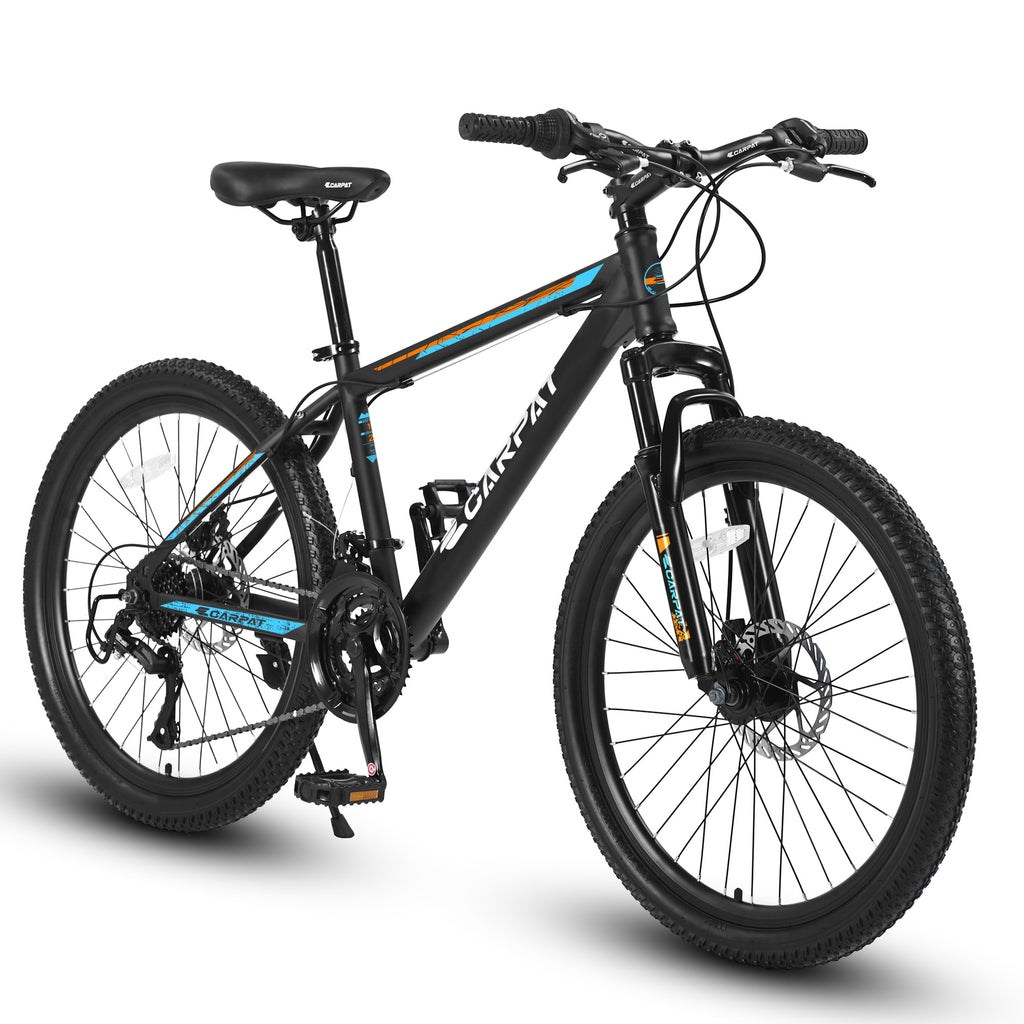 Carpet-High-Carbon Steel Frame, Suspension Mountain Bikes