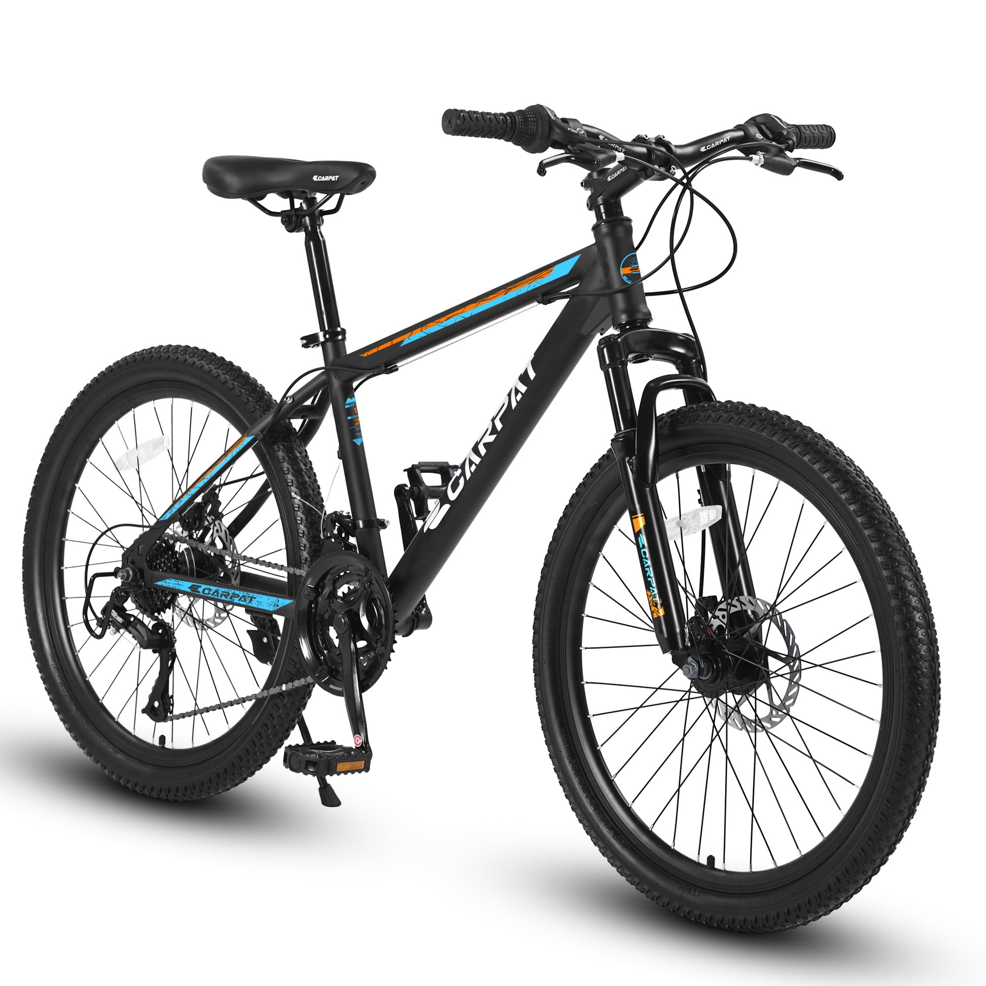 Carpet-High-Carbon Steel Frame, Suspension Mountain Bikes