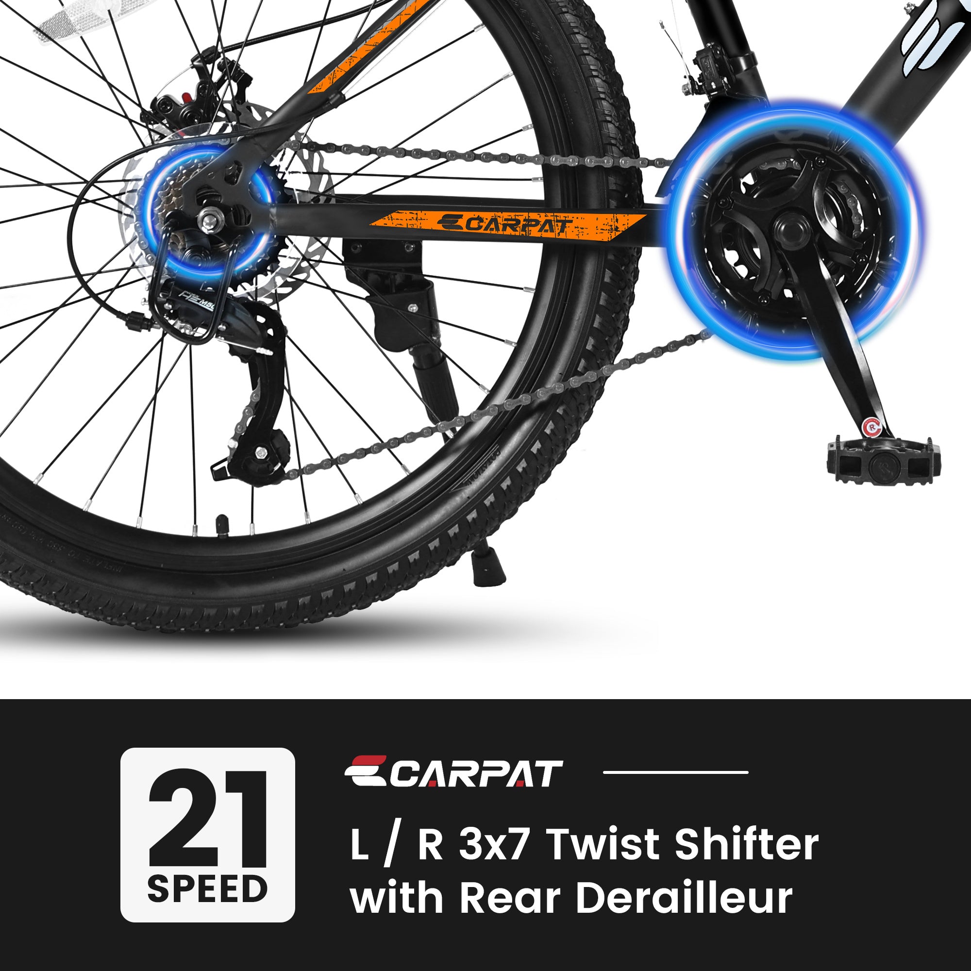 Carpet-High-Carbon Steel Frame, Suspension Mountain Bikes