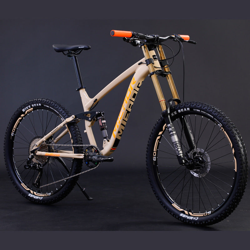 Aluminum Alloy Soft Tail Brake Damping Mountain Bike